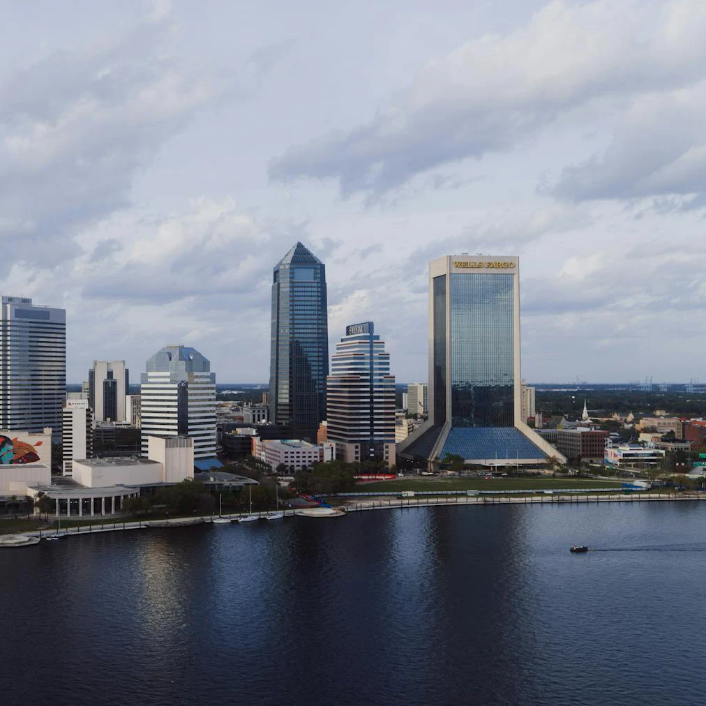 Jacksonville logistics hub with port, rail, and highway access